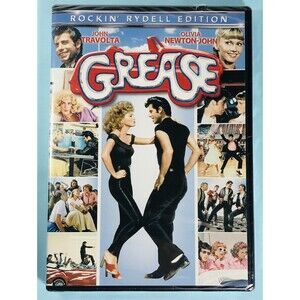 GREASE Rockin' Rydell High Ed DVD Movie WScreen  Olivia Newton John- J.Travolta